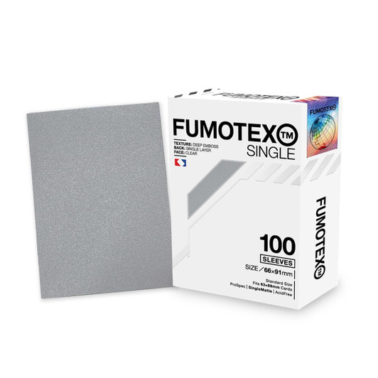 Fumotex Single Sleeve Silver Chrome 100 Pieces