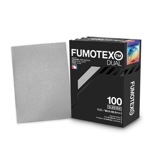 FUMOTEX Dual Sleeve Silver Lily 100 Pieces