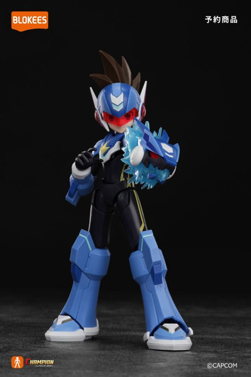 BLOKEES Mega Man Champion Class - Mega Man Star Force Plastic Model