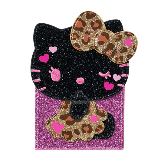 Sanrio Other Folding Mirror Gyaru Mori Max Hello Kitty Black 276162