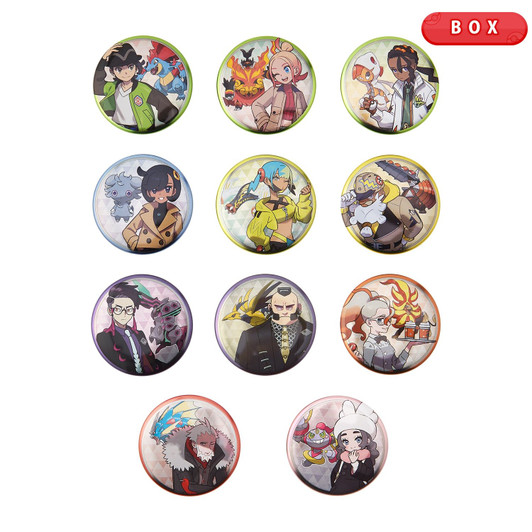 Pokemon Center Original Can Badge Collection Miare Edition A Box