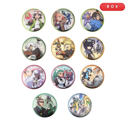  Pokemon Center Original Can Badge Collection Miare Series B FULL BOX 