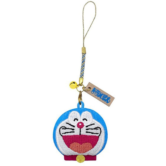  SK Japan Doraemon Chirimen Strap (Laughing Loudly) 