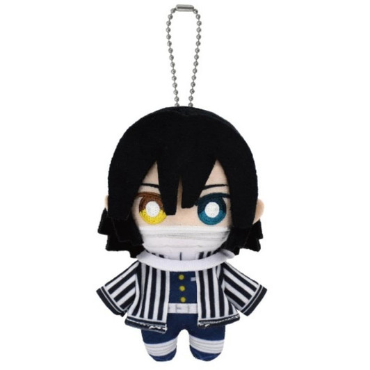 Bandai Demon Slayer Chibi Plush Mascot Iguro Obanai
