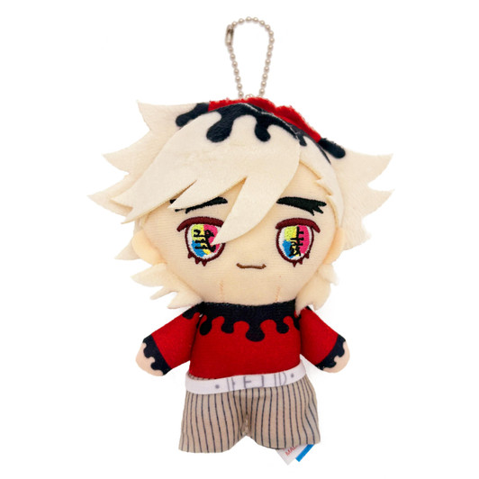 Bandai Demon Slayer Chibi Plush Mascot Tengen Uzui (Former Sound Pillar Version)