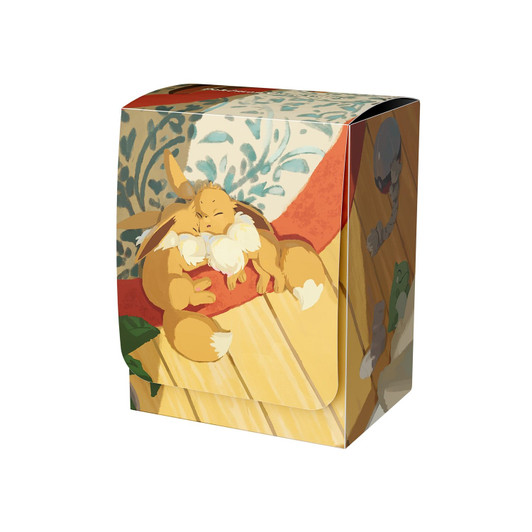 Pokemon Center Original Pokemon Card Game Deck Case Eevee Goodnight