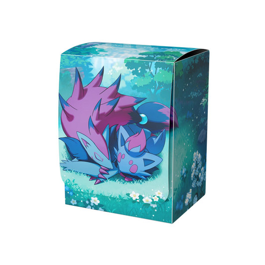 Pokemon Center Original Pokemon Card Game Deck Case Zorua & Zoroark Good Night
