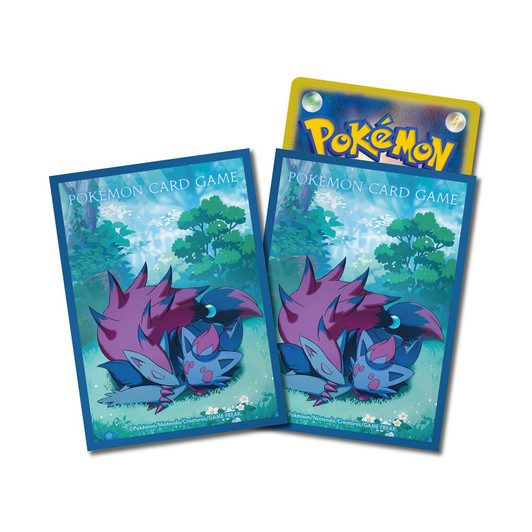 Pokemon Center Original Pokemon Card Game Deck Sleeves Zorua & Zoroark Good Night