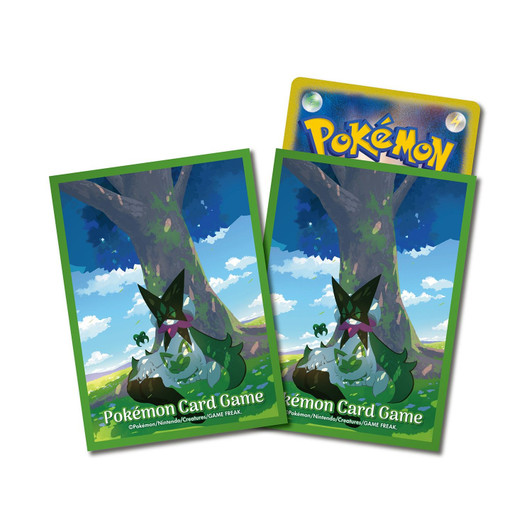 Pokemon Center Original Pokemon Card Game Deck Sleeves Sprigatito & Meowscarada Good Night
