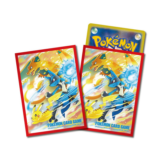 Pokemon Center Original Pokemon Card Game Deck Sleeves Battle Start! Red