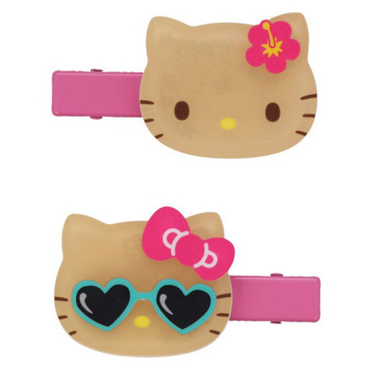 Shobido Sanrio Sun Tanned Hello Kitty Hair Clip