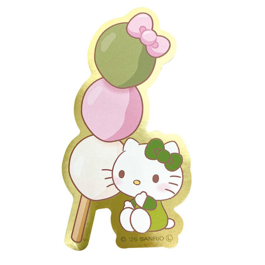 OST Super Rare Matcha Sweets Sticker Three Color Dango