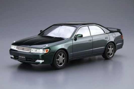  Aoshima 1/24 Scale Toyota JZX90 Chaser / Cresta Avante Lucent / Tourer 1993 Plastic Model 