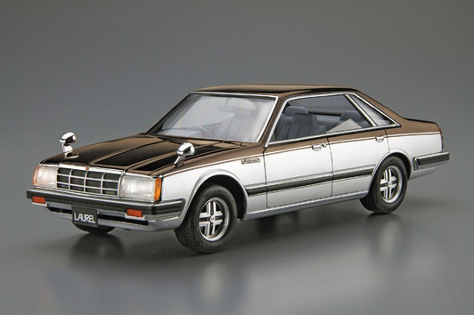 Aoshima 1/24 Scale Nissan HC31 Laurel 2000 Turbo Medalist 1982 Plastic Model
