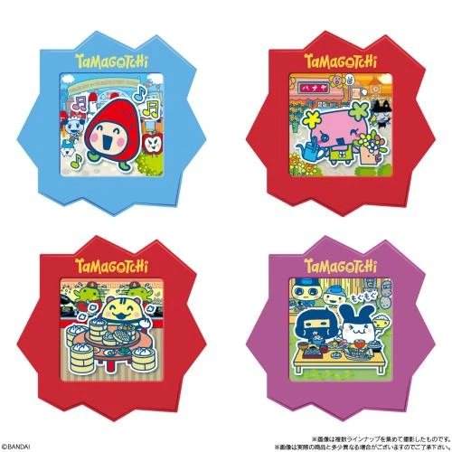  Bandai Candy Tamagotchi Snug Fit Frame Biscuit FULL BOX 12pcs 