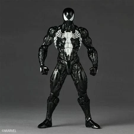  Kaiyodo Revoltech Amazing Yamaguchi Symbiote Spider-Man Figure (2027 Reissue) 