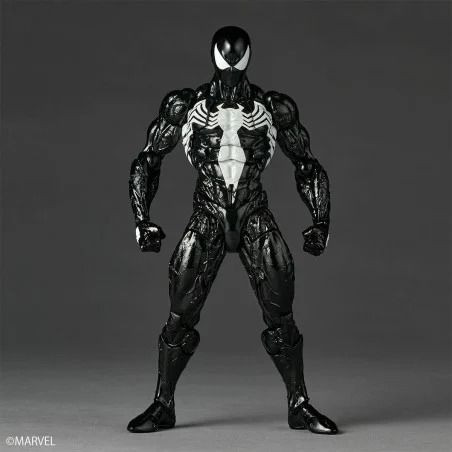 Kaiyodo Revoltech Amazing Yamaguchi Symbiote Spider-Man Action Figure