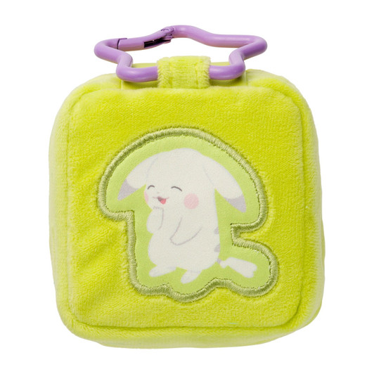 Pokemon Center Original Square Pouch With Carabiner Poko A Pokemon Pikachu (Light Color)