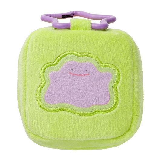 Pokemon Center Original Square Pouch With Carabiner Poko A Pokemon Ditto