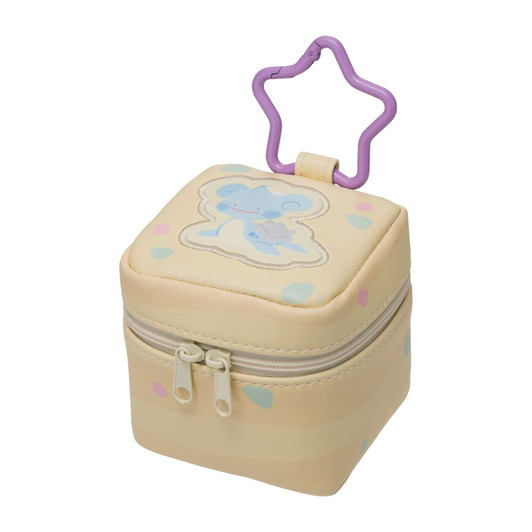 Pokemon Center Original Square Pouch With Carabiner Poko A Pokemon Ditto (Lapras Transformation)