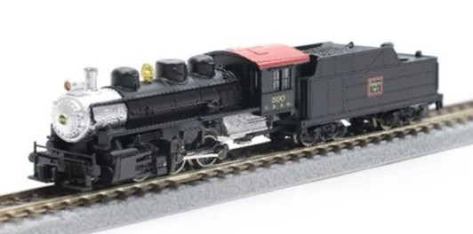 Rokuhan T040-4 Steam Locomotive USRA 0-6-0 Chicago, Burlington and Quincy Railroad (Z scale)