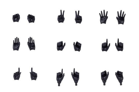 Kotobukiya Megami Device M.S.G 09 Hand Set Black