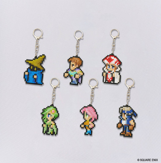 Square Enix Final Fantasy Pixel Remaster Build Charm Collection Vol.3 BOX (6pcs)