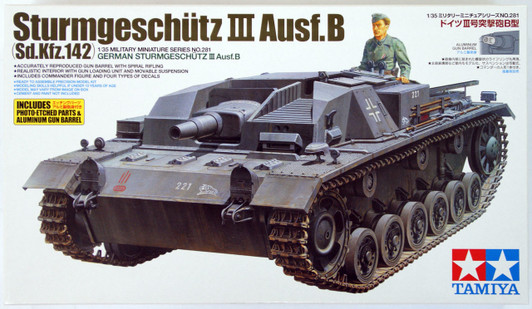 Tamiya 35281 German Sturmgeschutz III Ausf.B 1/35 Scale Kit