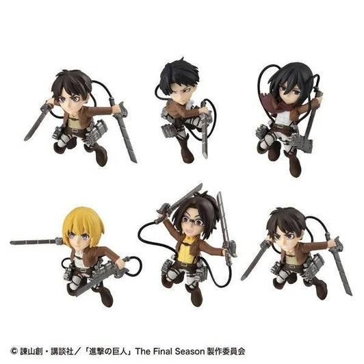 Megahouse MegaHouse Tobimasu Attack on Titan BOX (6pcs) 
