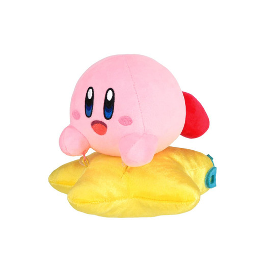 San-ei Kirby Air Rider Plush Toy Kirby And Warp Star
