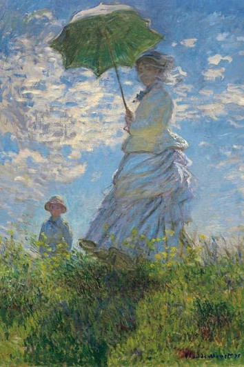 Jigsaw Puzzle A woman walking with a parasol (1000 Pieces)