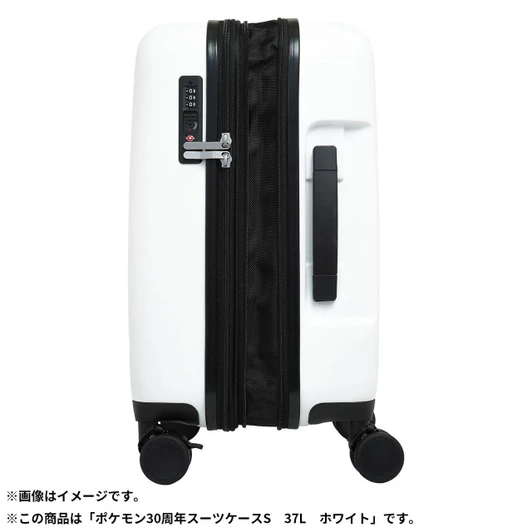  Pokemon Center Original Pokemon 30th Anniversary Suitcase M 59L White 