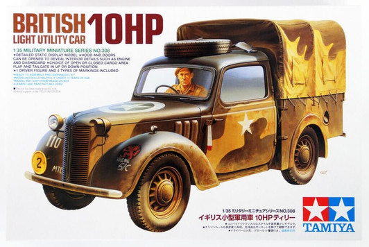 Tamiya 35308 British Light Utility Car 10HP 1/35 Scale Kit