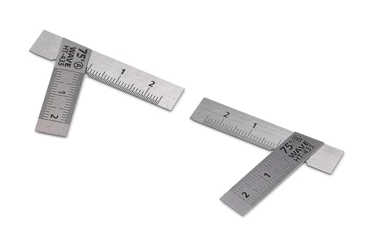  Wave HG T Square Short Type Set Of 2 75 Degrees 