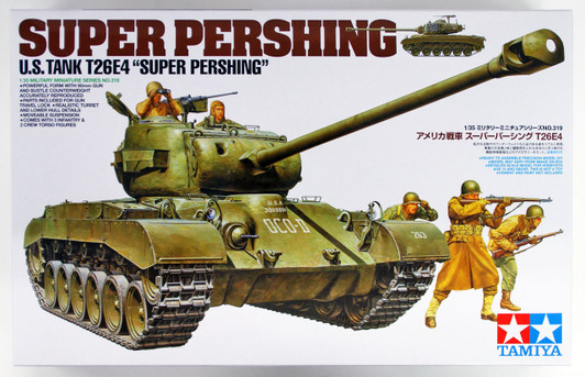Tamiya 35319 US Tank T26E4 "Super Pershing" 1/35 Scale Kit