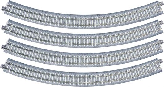 Kato 20-135 UNITRACK PC Curved Track R348-45PC 4 pcs. (N scale)