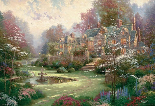 Beverly Jigsaw Puzzle Spring Garden (2000 Pieces) 