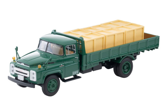 Takara Tomy Tomytec Tomica Limited Vintage 1/64 Scale LV-221a Nissan 680 Truck High-Floor Flatbed (green) Finished Product 3