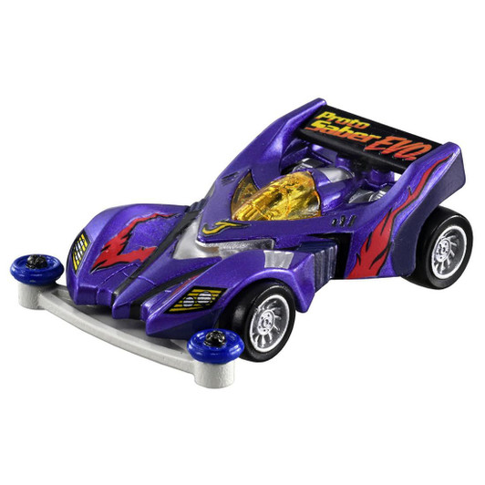 Takara Tomy Tomica Premium Unlimited Bakusou Kyoudai Let's & Go!! Mini 4WD Proto Saber Evolution Mini