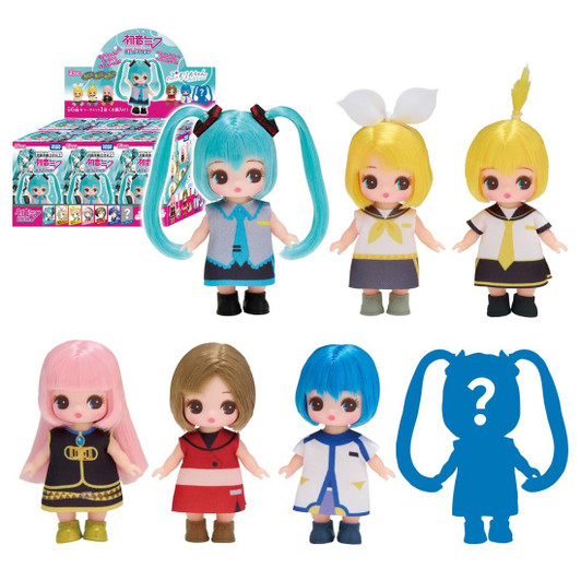 Takara Tomy Licca-Chan Doll Puchi Licca-Chan Hatsune Miku Collection Box Dress Up Pretend Play Toy 3 Y