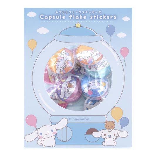 T's Factory Sanrio Capsule Flake Stickers Cinnamoroll