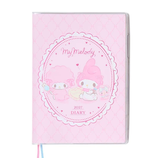  Sanrio My Melody 2027 Diary Planner Ruled Type October Start 922676 