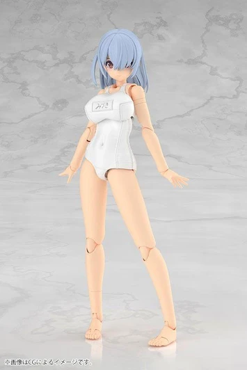  Kotobukiya Girl Mizuki School Swimsuits White Ver. Plastic Model 