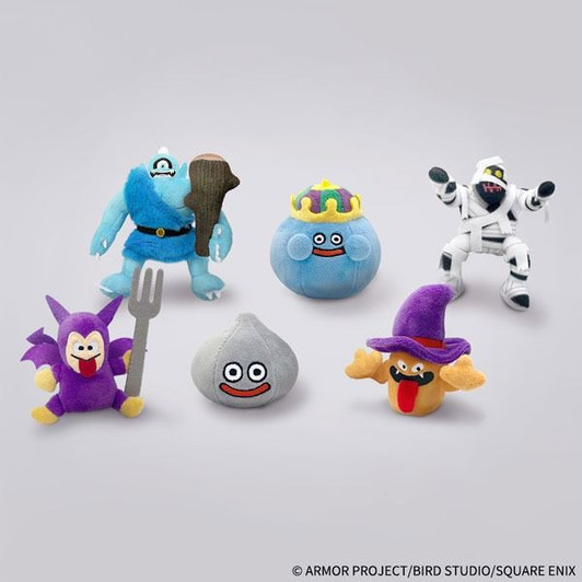 Square Enix Dragon Quest Mini Puppet Plush Collection Vol.1  BOX (6pcs)