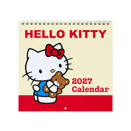 Sanrio Hello Kitty Wall Calendar M 2027 Wall Hanging Type 921653 