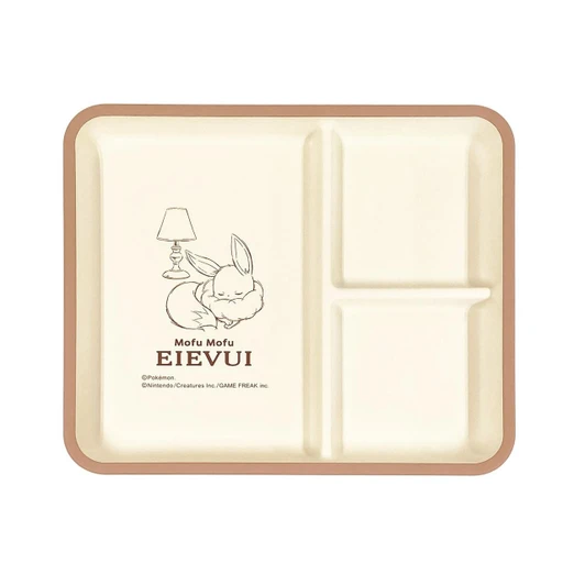  Pokemon Center Original Square Plate Relax Eevee 