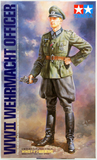 Tamiya 36315 WWII Wehrmacht Officer 1/16 Scale Kit Figure