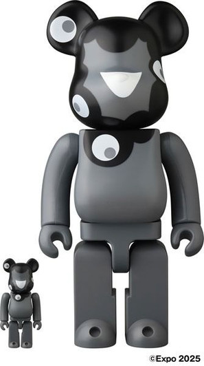 Bearbrick Myaku Myaku Monochrome Ver. 100% & 400%
