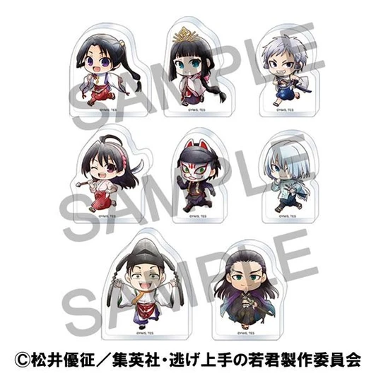 Movic The Elusive Samurai Korotto Acrylic Figure Collection 1Box 8pcs (FULL BOX)