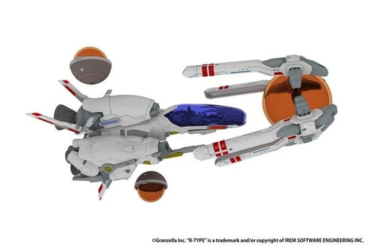 R-9A Ver. R-Type Final 3 Evolved 1/100 Plastic Model